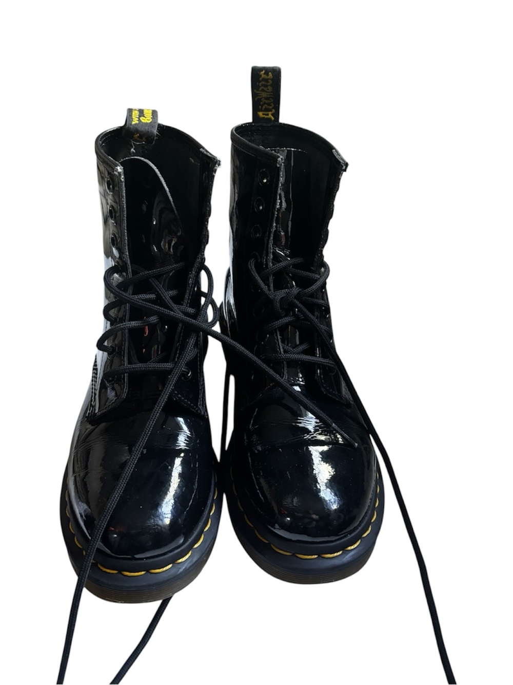 Dr Martens Black Lace Up Boots